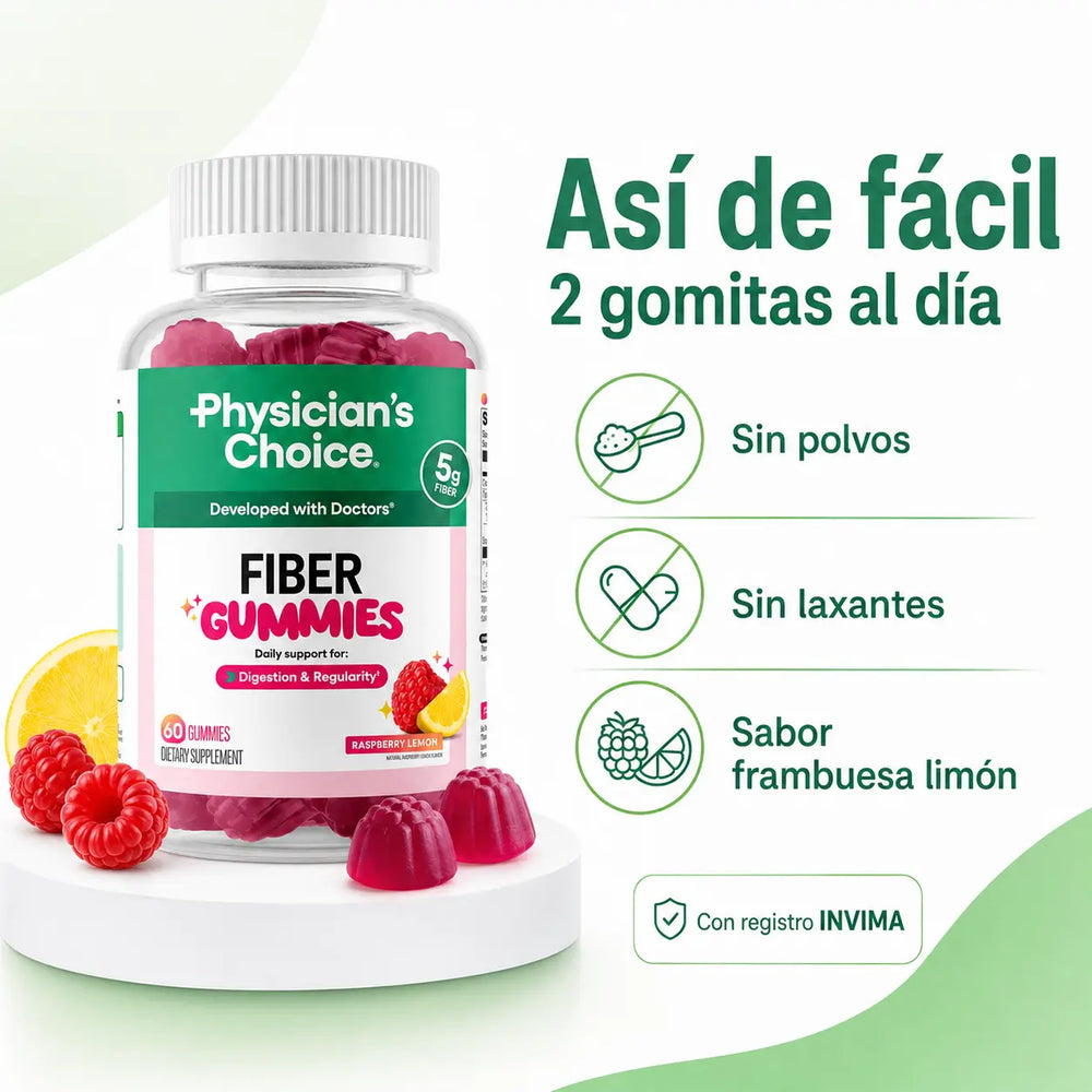 Fiber Gummies Con Invima