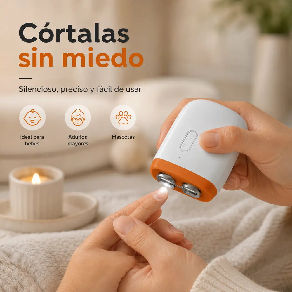 Corta Uñas Eléctrico Xiaomi | Corte Preciso y Seguro en Segundos