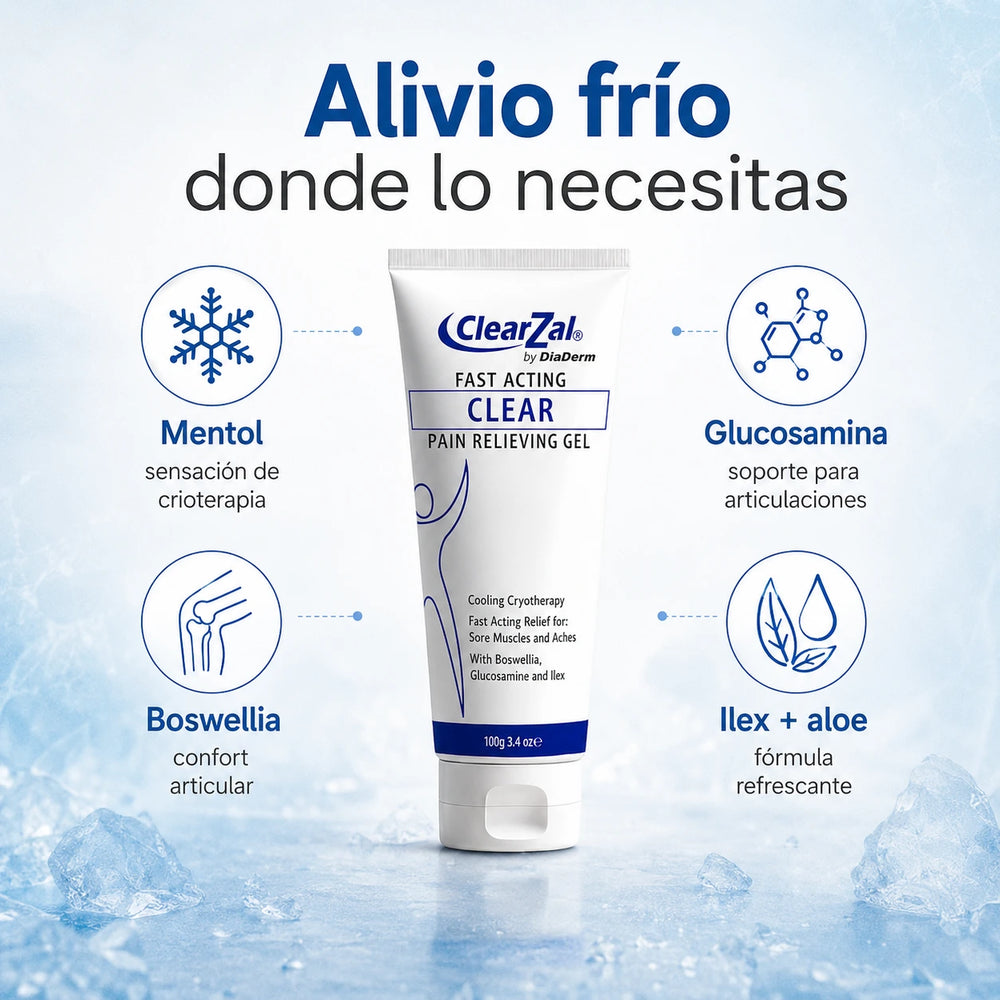 Clearzal - Gel Frío Muscular